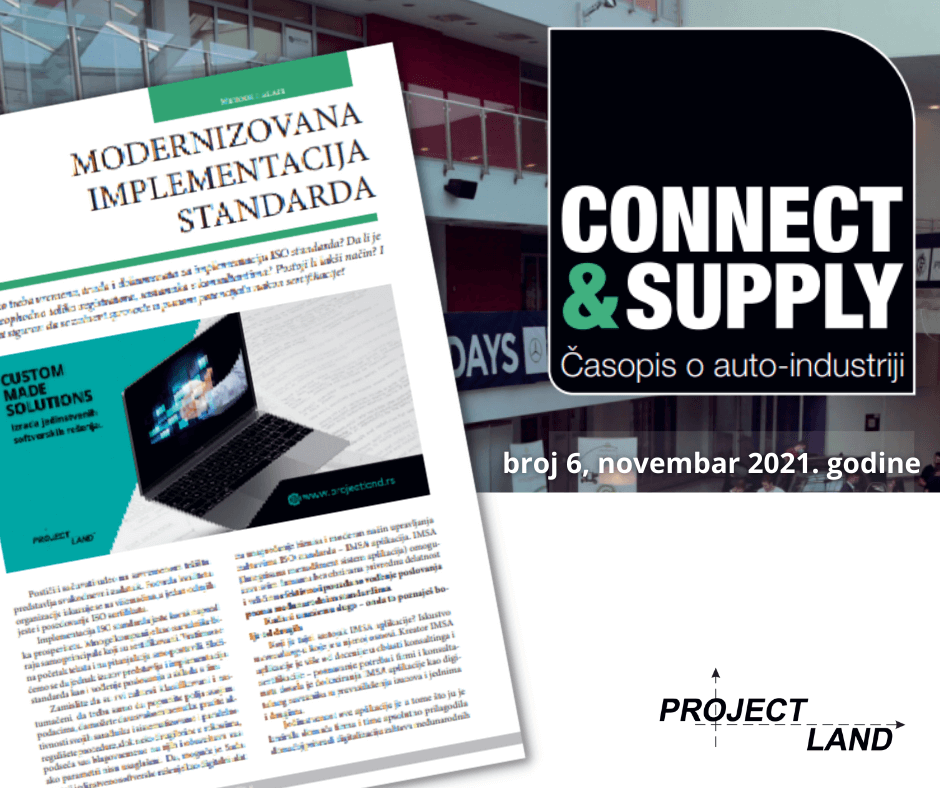 Connect & Supply, novembar 2021. godine